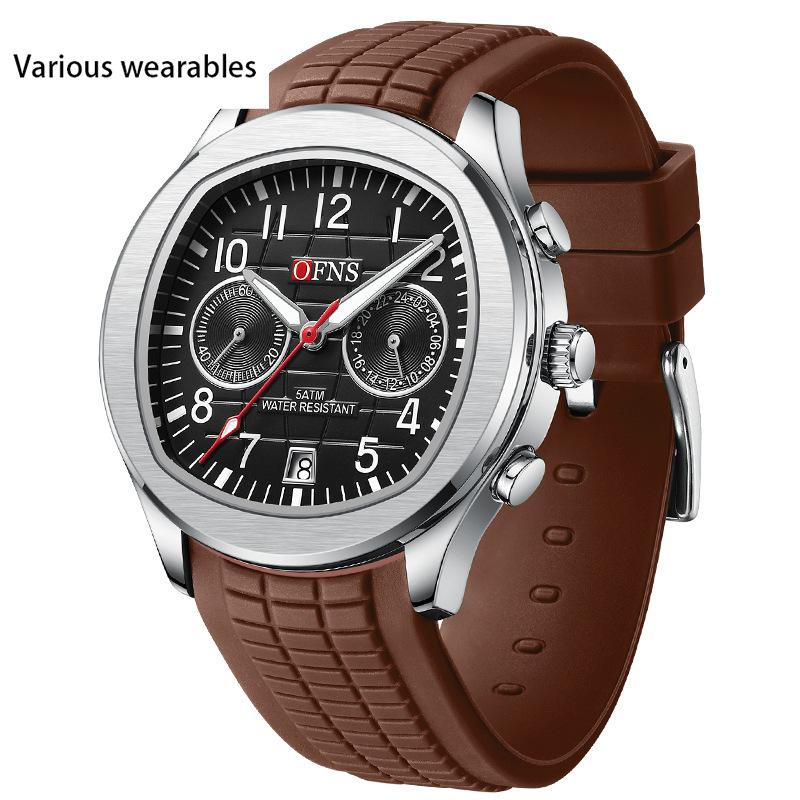 

Кварцевые часы с календарем, модные тенденции, кварцевые часы для мужчин и женщин, для учеников средних школ