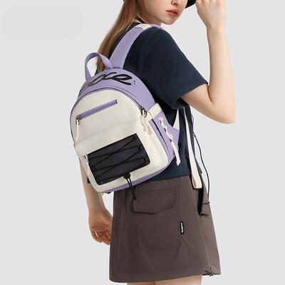 Backpack Female College Student Backpack Travel Backpack Waterproof Lightweight Commuter Backpack Bag