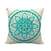 Home Decor Colorful Mandala Pattern Digital Print Pillowcases Pattern Cushion Cover Suitable for Sofa Bedroom Car Pillow Cover