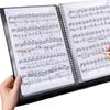 KaNaHa A4 Notový list 60 30 Odolný pro Piano Velký Profesionální Hudební stojan Kompatibilní Soubor, Popisovatelný, Otevírání o 180 stupňů, Antireflexní, Stránky,