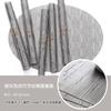Nordische effen kleur bamboepatroon PVC placemat Teslin ovaal westerse eettafelmat antislip eettafelmat warmte-isolerende mat