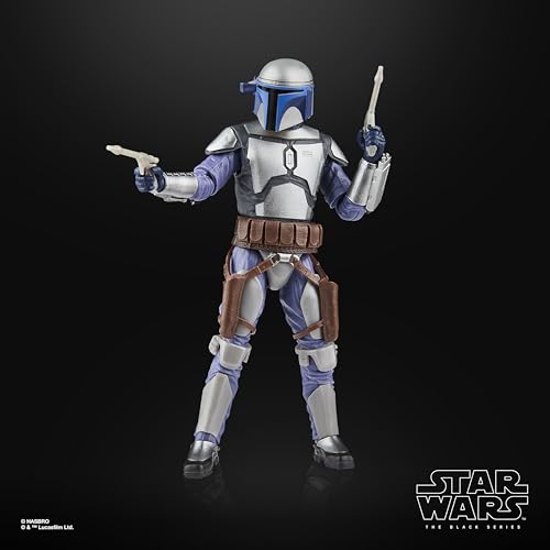 Hasbro Star Wars Star Wars Black Series Jango Fett, Star Wars: Attack of the Clones (Episode II) Premium Collectible 15cm Action Figure G2566, Authent