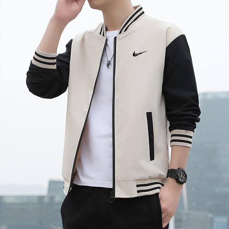 

Men s Stand Collar Casual Sports Jacket - Spring/Autumn Trend XXL