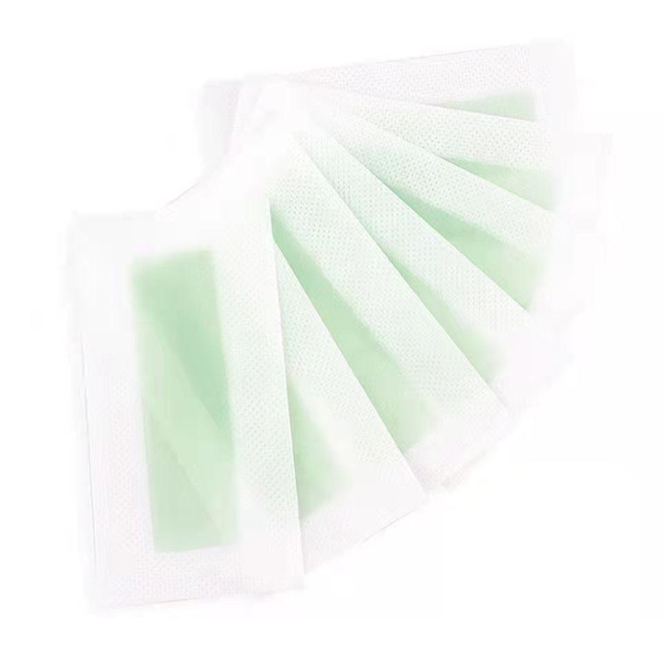6/10/20pc Set Hair Removal Tool Wax Strips Waxing Wipe Sticker for Face Leg Lip Eyebrow Leg Arm Body Hair Removal Two Side Mini Size