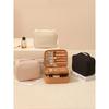 1pcs Toilet and Beauty Tool Storage Bag with Partition, Portable Oxford Cloth, Fashionable Outdoor Portable Makeup Bag