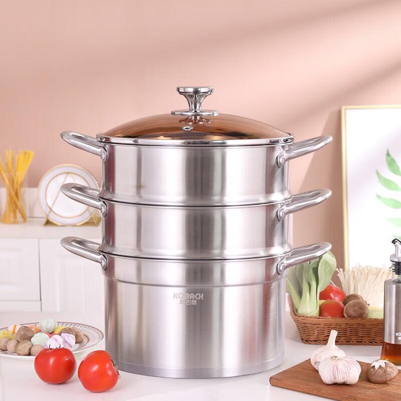 Kangbach 3-Layer Stainless Steel Steamer