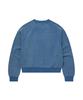 COVERNAT WOMAN Denim Cooper Logo Sweatshirt