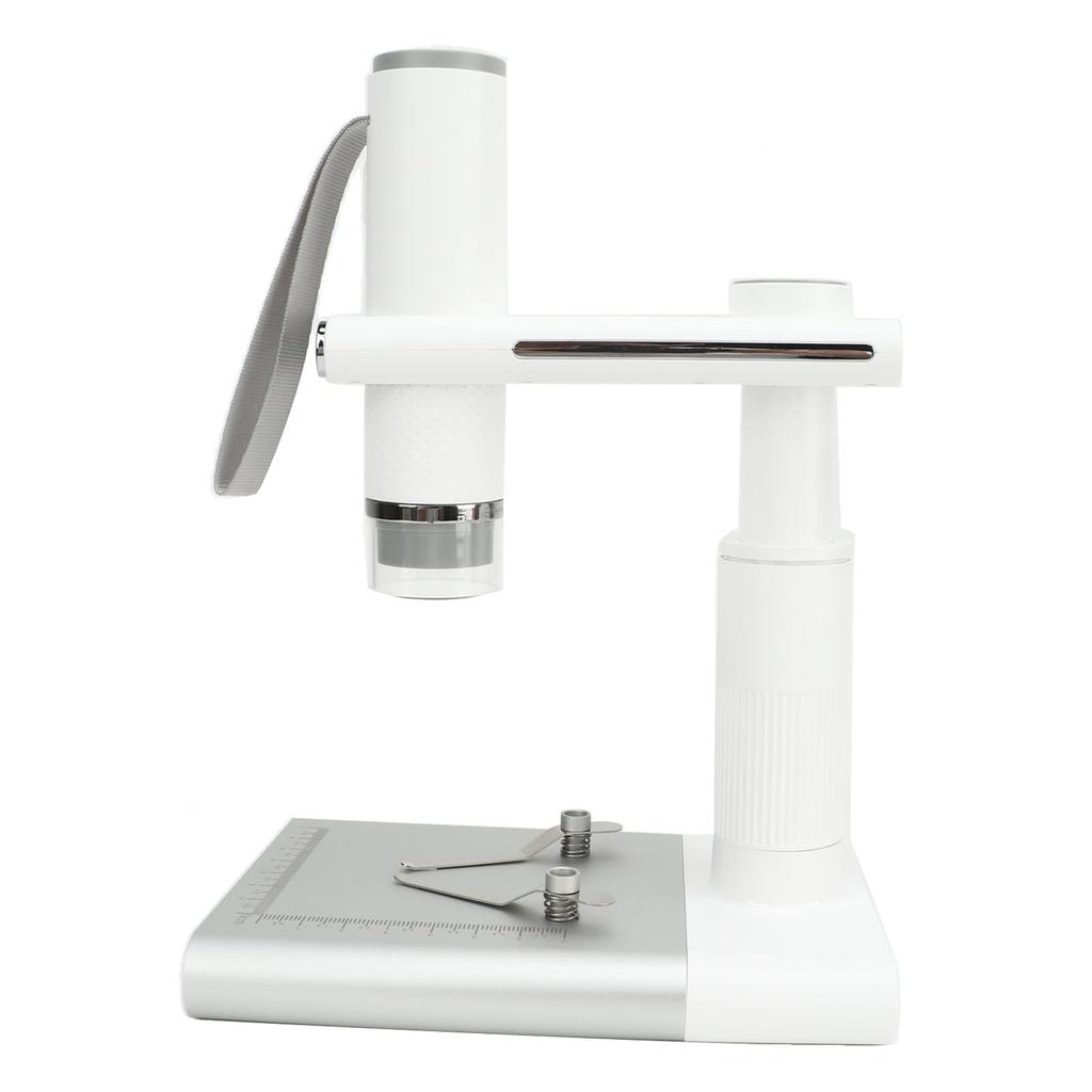 Wireless Digital Microscope 50‑1000X Magnification HD 2MP WiFi USB Microscopes Camera with 8 Adjustable LED and Stand
