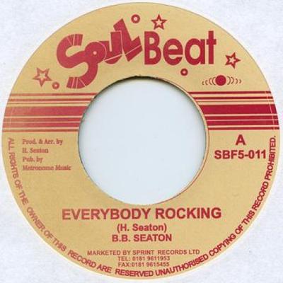 7inch Record BB SEATON / CONSCIOUS MINDS - Everybody Rocking / Everybody's Dub SBS019 Soul Beat UK 1999 UK Reggae, Ska & Dub