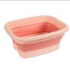 Foldable Foot Bath Basin: Portable Foot Massage and Washing Bucket for Dorms