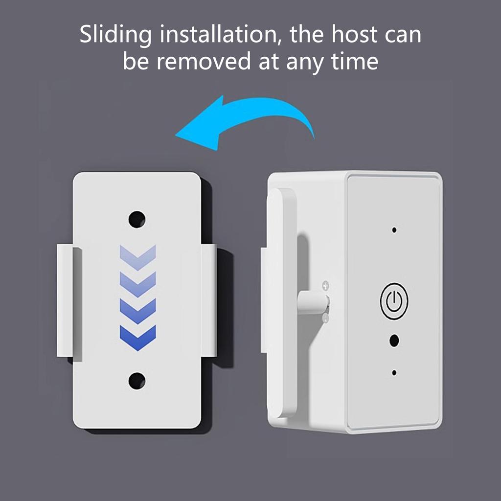 Ferngesteuertes Lichtschalter-Set ohne Verkabelung erforderlich Einfache Installation für Schlafzimmer Wohnzimmer und Küche