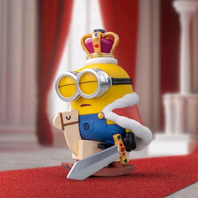 POP MART Universal Despicable Me 4 Series Figures, Universal Blind Box Figures, Holiday Birthday Gifts for Boys and Girls, Single Box
