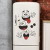 Creative and Funny Expression Combination Bathroom and Kitchen Decoration and Beautification Stickers