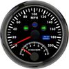 New 85mm Digital Car Truck Boat GPS Speedometer Gauge 0-200KM/H 0-120kmh Speed Meter Tachometer 8000RPM for Car Boat ATV
