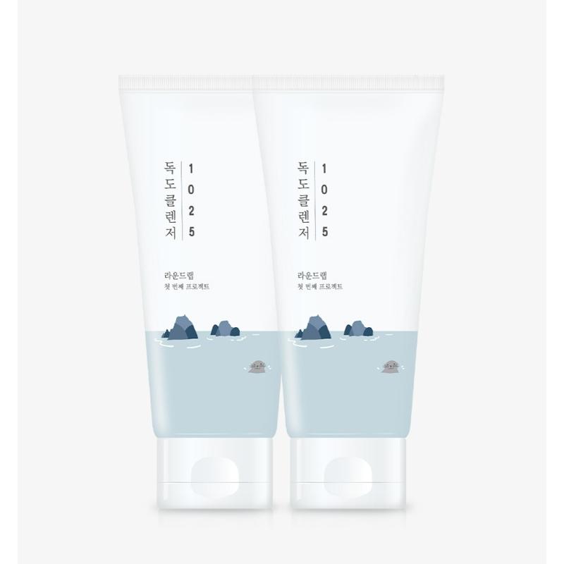 ROUND LAB 1025 Dokdo Cleanser, 150ml X 2 Sets
