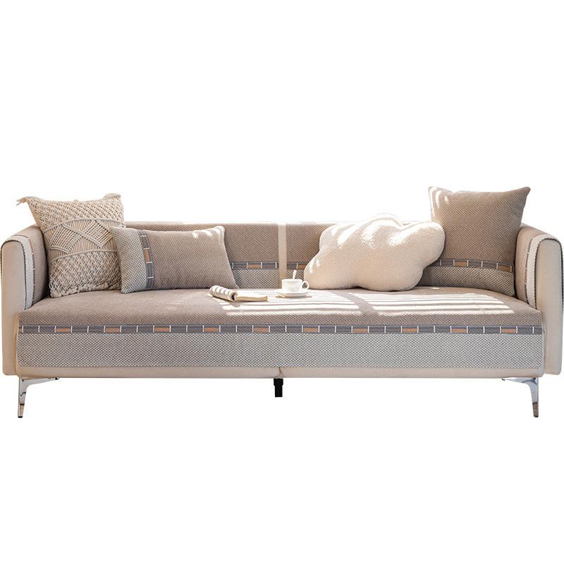 Chenille Sofa Cushion Modern Light Luxury High-End Non-Slip Sofa Back Towel Four Seasons Universal Anti-Scratching Cushion