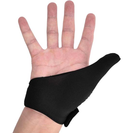 Bowlingový chránič palce pro dospělé pravá levá ruka úchop palce stabilizátor nastavitelná bowlingová ponožka na palec elastická bowlingová rukavice pro bowlingovou kouli