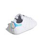 adidas Stan Smith Crib White Iridescent Baby Sneakers Cloud-White Silver-Metallic FY7892