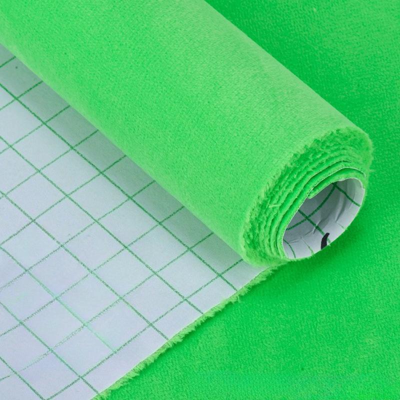 50cm*138cm Multi Colors Elasticity Self-adhesive Velvet Fabric Sticky Velvet Wall Fabric for DIY Home Decoration