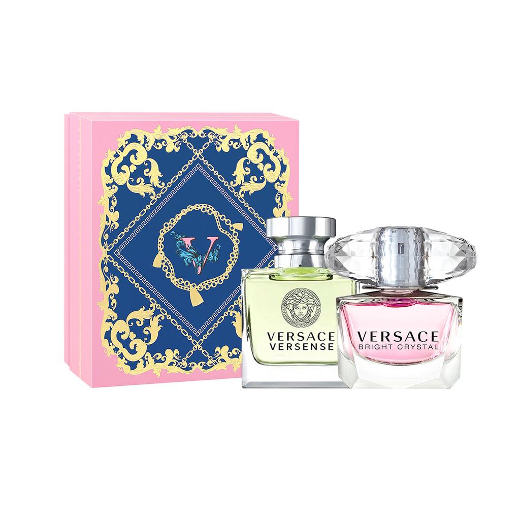 VERSACE Pink Diamond Crystal Diamond Women's Perfume Sample Set