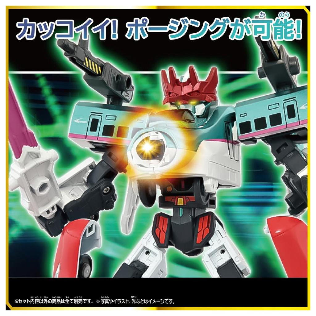 TAKARA TOMY Plarail SGX Shinkalion E5 Hayabusa E6 Komachi Link Combination Set Train Toy 3 and + (Ages Up)