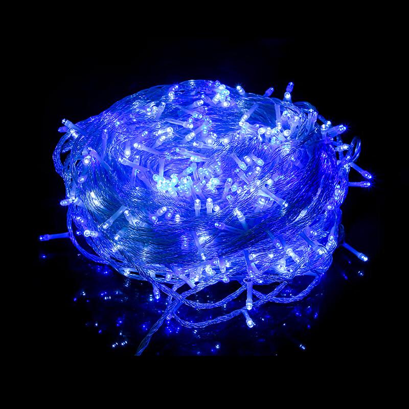 

Heixie 100M 1000-LED Blue Starry Christmas String Lights