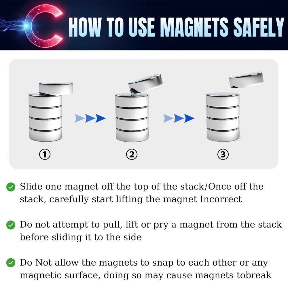 15x4mm Imans Refrigerator Magnets for DIY Office Whiteboard Workshop Suitable Tools Home Workplace