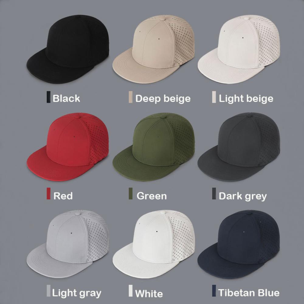 Full Closed Trucker Hat Causal Hip Hop Hat High Quality Flat Brim Stretchy Caps