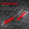 2X Carbon Fiber Car Wheel Eyebrow Fender Arch Trim Strip Decal Sticker Accessory