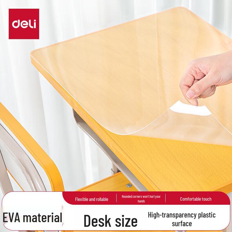 Deli PP851EVA Transparent Thickened Writing Pad
