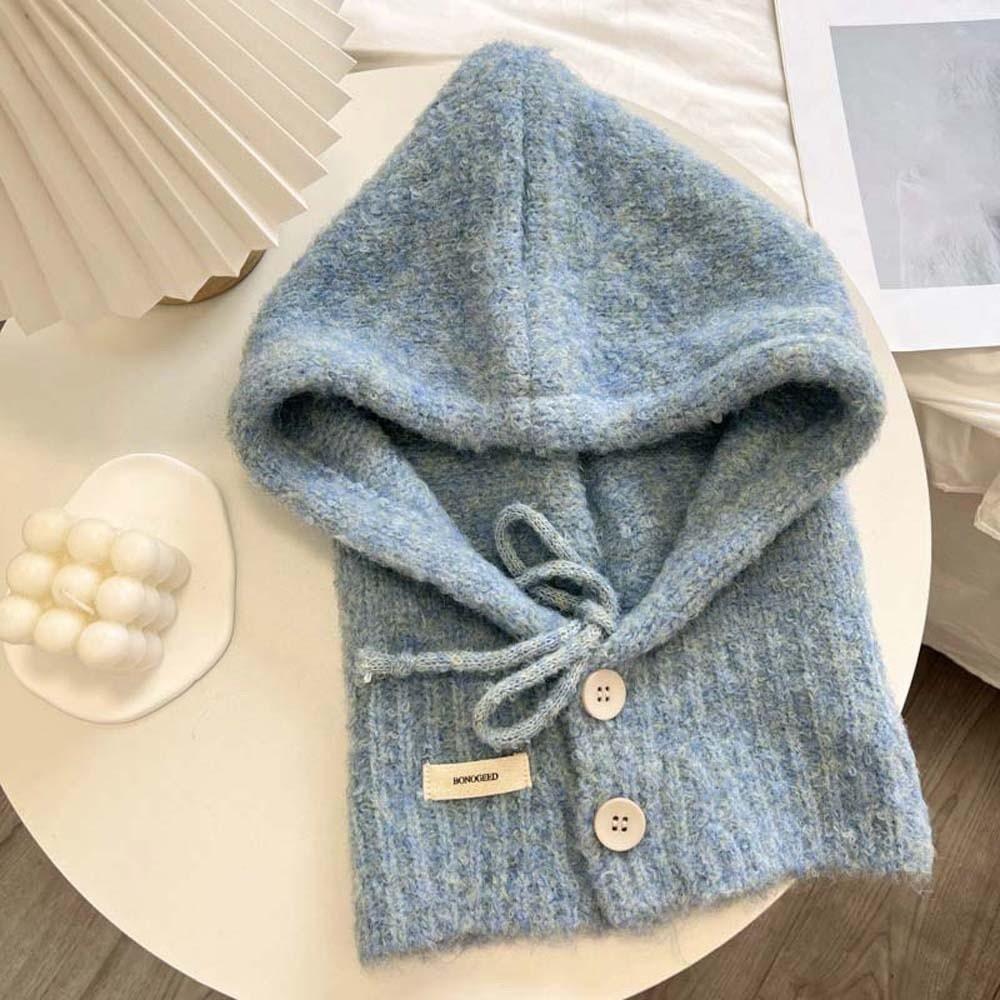 Fluffy Lambs Wool Hat Windproof Ear Protection Hat Fashion New Year Red Hat Autumn