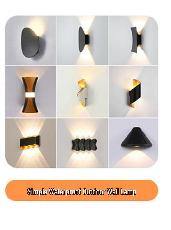Waterproof LED Outdoor Wall Lamp - Porch, Balcony, Courtyard Light