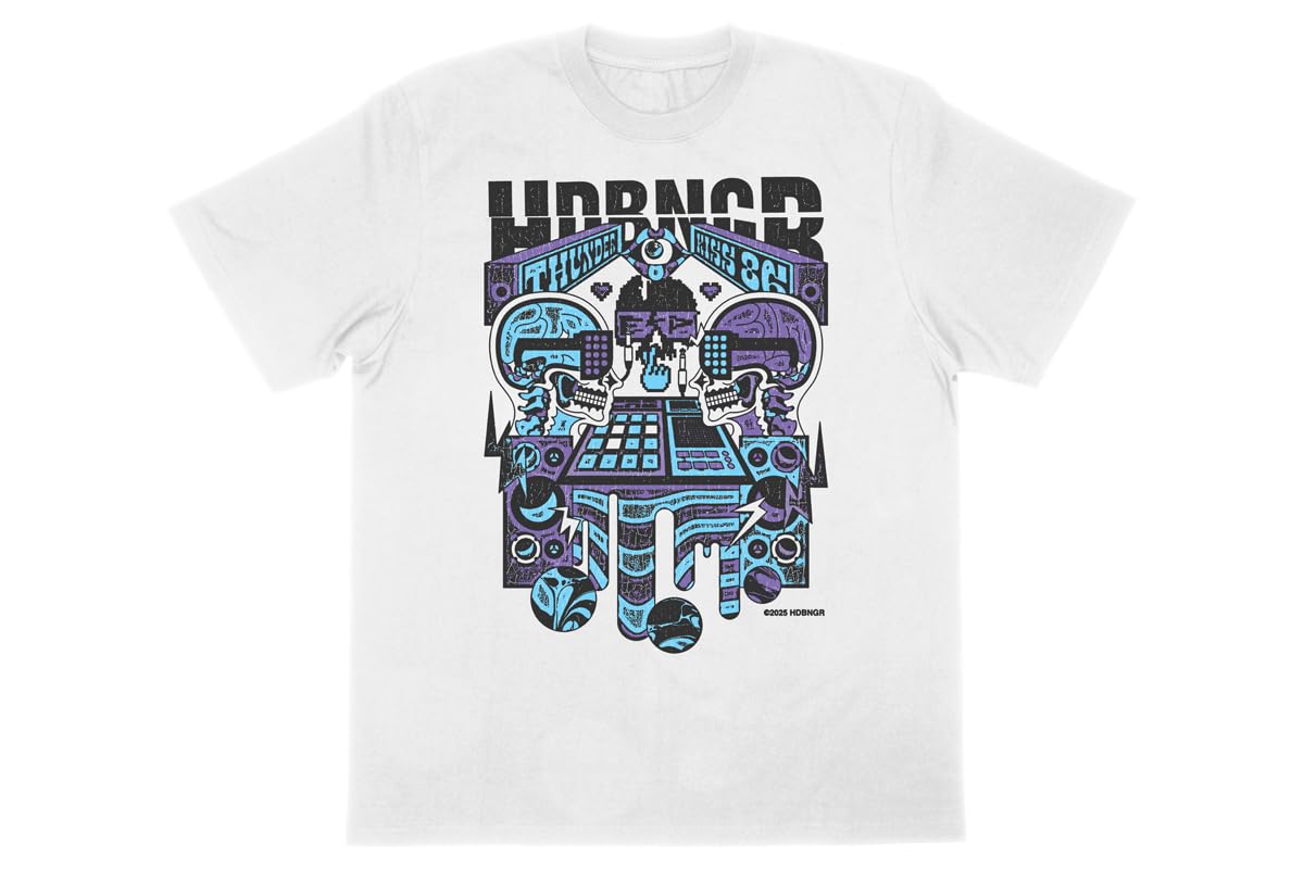 

New Japan Pro-Wrestling El Phantasmo HDBNGR Illustration T-Shirt White L 6686104011