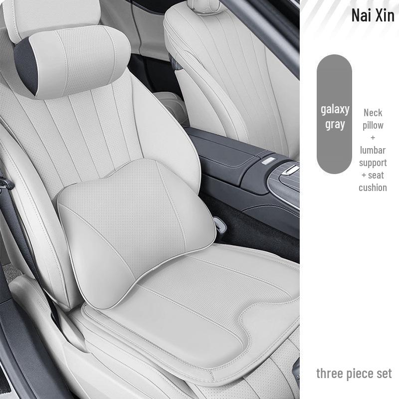 Lynk & Co Z10 Hoofdsteun & Lendensteun Kussen - Geheugenschuim Autostoel Neksteun