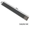 Black Non-slip Thickened PVC Bar Mat - High-end Soft Rubber Coaster