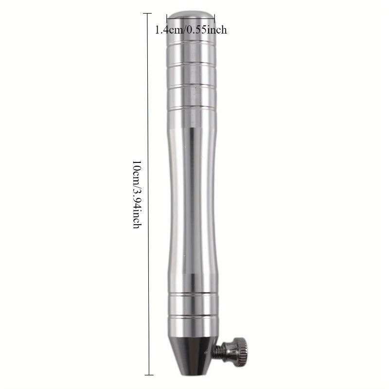 1Set Stainless Steel Watch Crown Tube Insert Remover Opener Holder with 4 Pins for Removing Case Tube.