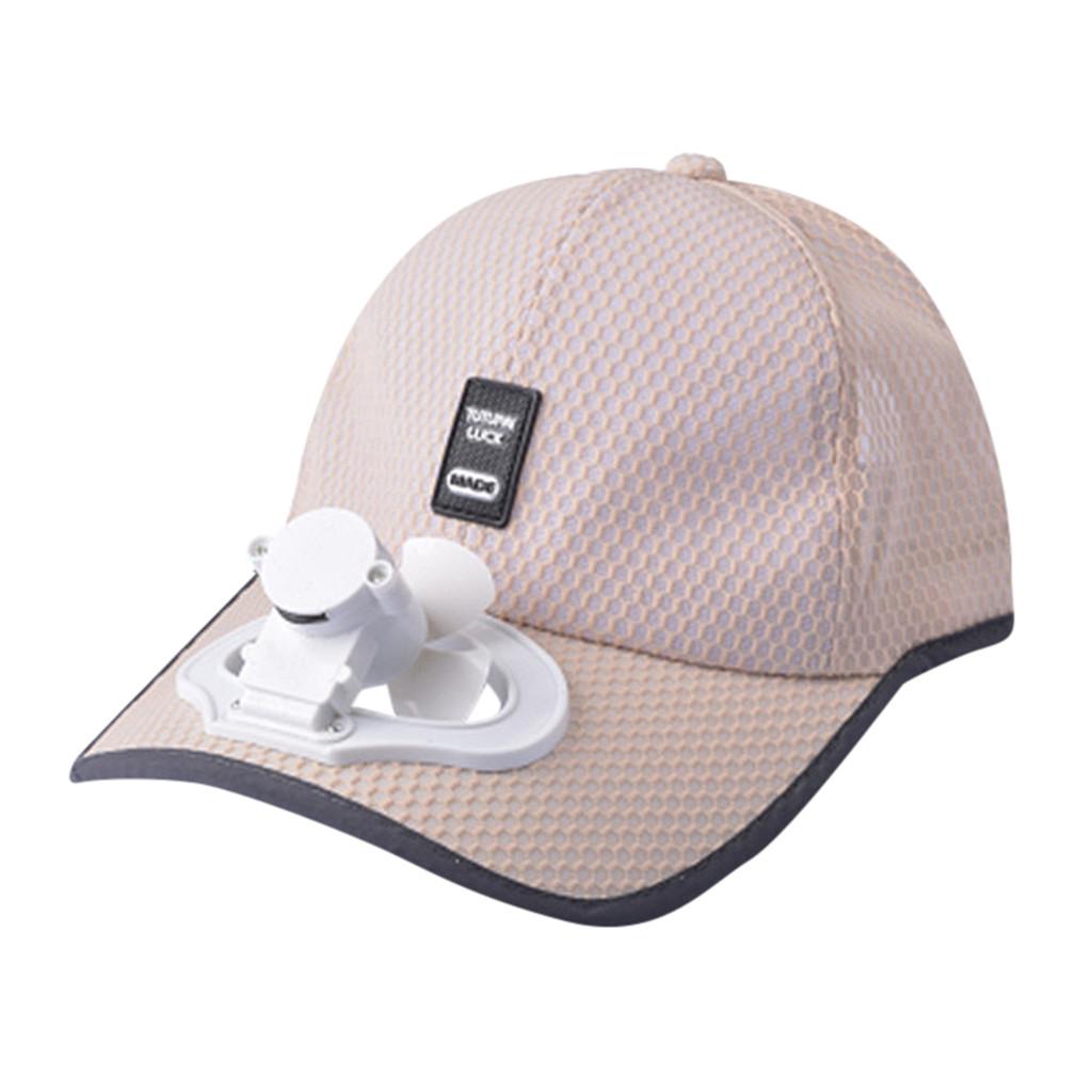 Buy Summer Fan Cooling Baseball Cap USB 