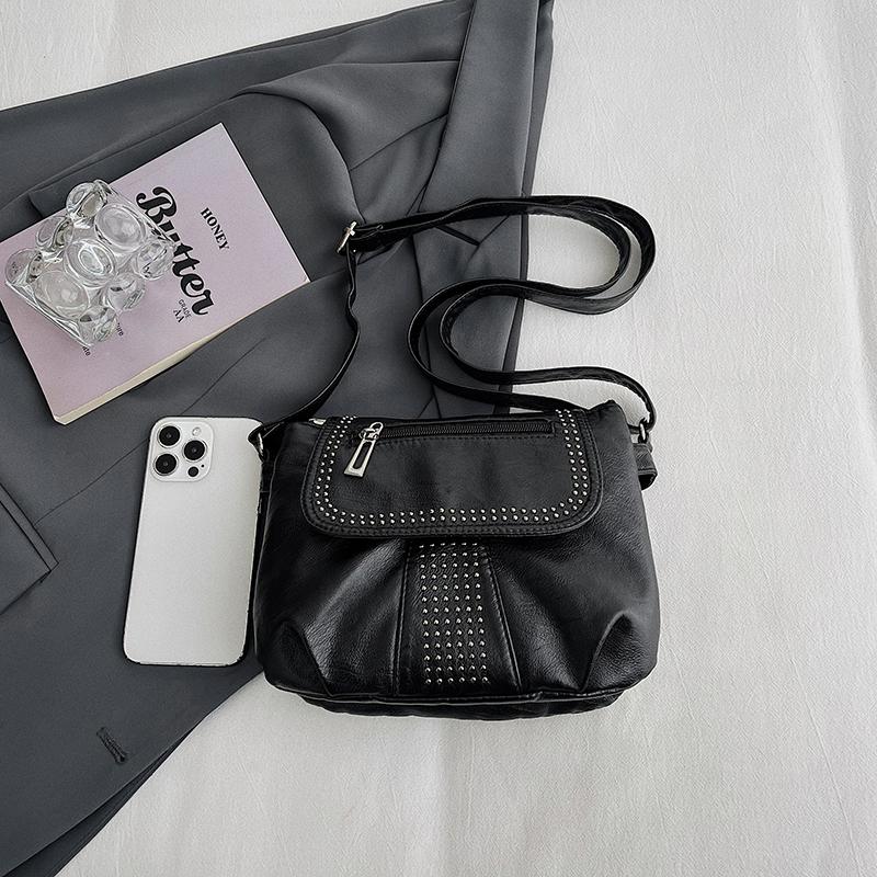 Women's Bag Shoulder Bag Middle-aged Soft Leather Small Bag Mother Bag