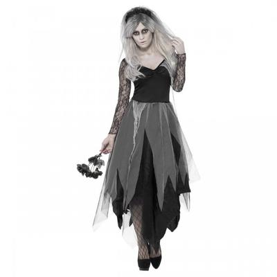 Smiffys Womens/Ladies Graveyard Bride Costume