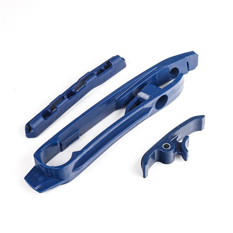 Strong Motorcycle Chain Slider Swingarm Guide High Performances Polyurethane Chain Slider Simple Installation for Bike синий