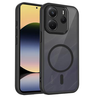 Pouzdro pro Xiaomi Redmi Note 14 13 4G 5G Matné Průhledné Magsafe Magnetické Nárazuvzdorné Coque pro Redmi Note 13 Pro Plus 5G 4G Pouzdro