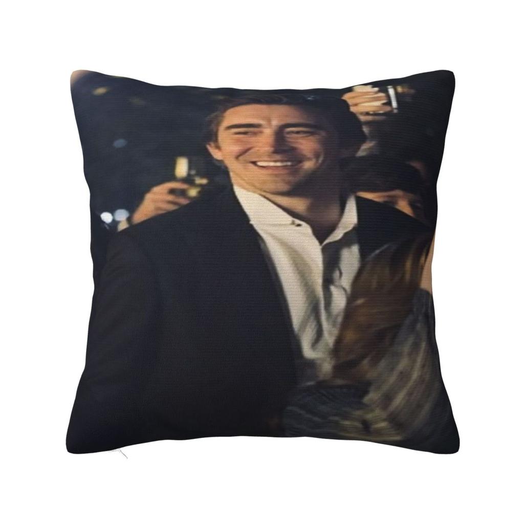 New Style Home Lee Pace Actor Fan Giftdecoration Pillowcase Merch Pillow Cover Zipper Multiple Sizes