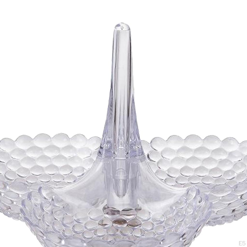 Plate Dried Fruit Snacks Platter Bowl Tray Organizer