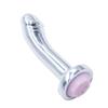 Luminescent Anal Plug Vibrator Metal Butt Plug Prostate Massager Adult Products for Men Women Vibrating Anal Trainer Masturbator