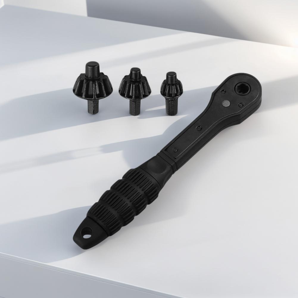 2-in-1 Bohrfutter-Schlüssel Maulschlüssel Bohrfutter-Schlüssel Ersatzwerkzeug Universal Doppelkopf Bohrfutter Bohrschlüssel Maulschlüssel mit 3 Köpfen zur Reparatur