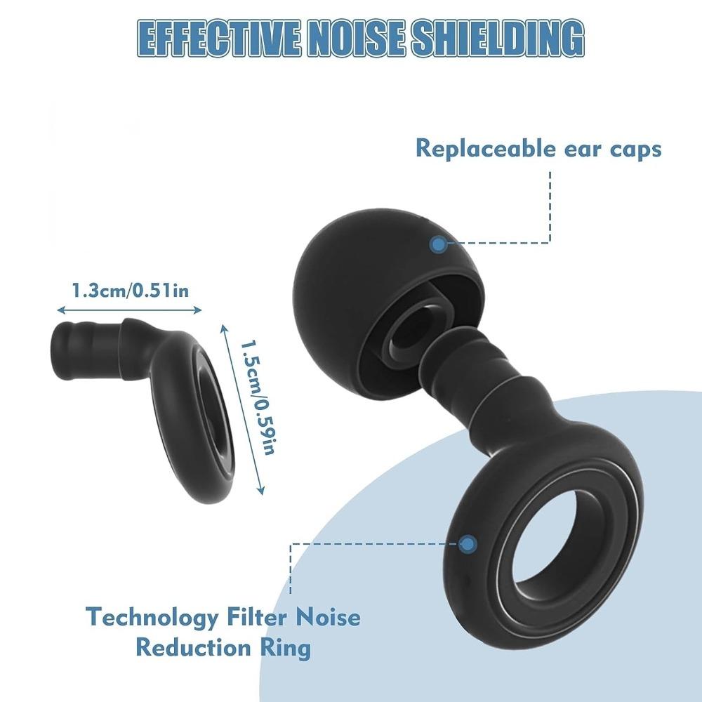 Hot Premuim Silicone Ear Plugs Stylish Certified Hearing Protection for Concerts Musicians Sports High Fidelity Noise Reduction