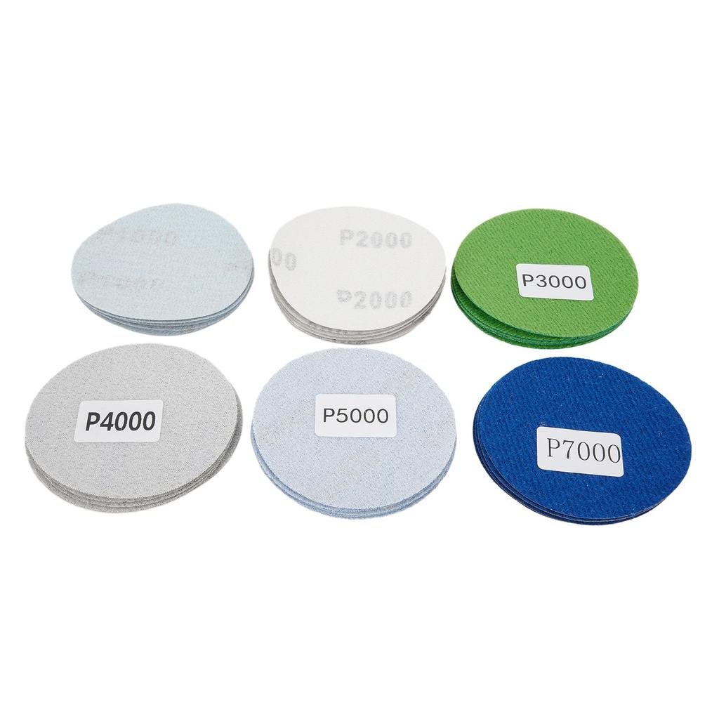 Wood Sanding discs Polishing Grinding Sander Supplies 3 inch Wet & Dry