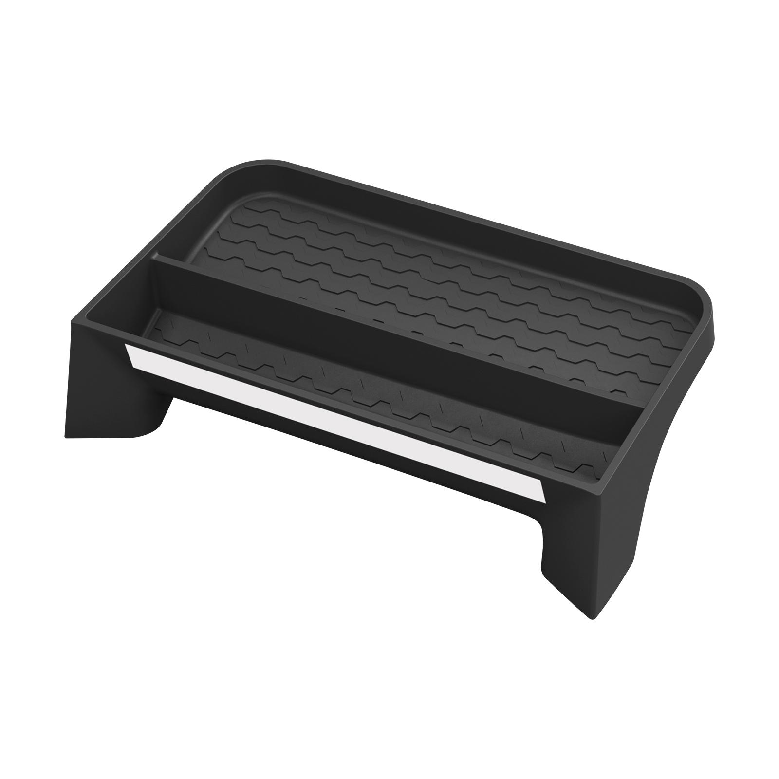 

LHD for BYD Shark 2024 2025 Car Dashboard Storage Tray Display Screen Rear Storage Box Tray Organizer Accessories Black