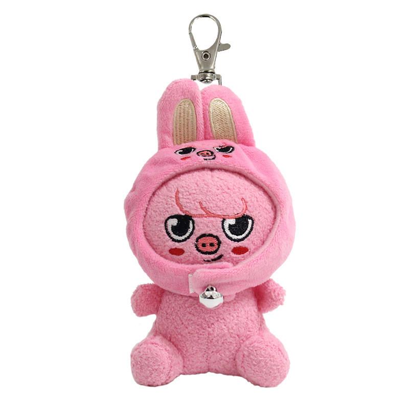 Stray Kids Cartoon Animal Plush Doll Pendant With Soft Water Crystal Fabric For Gift