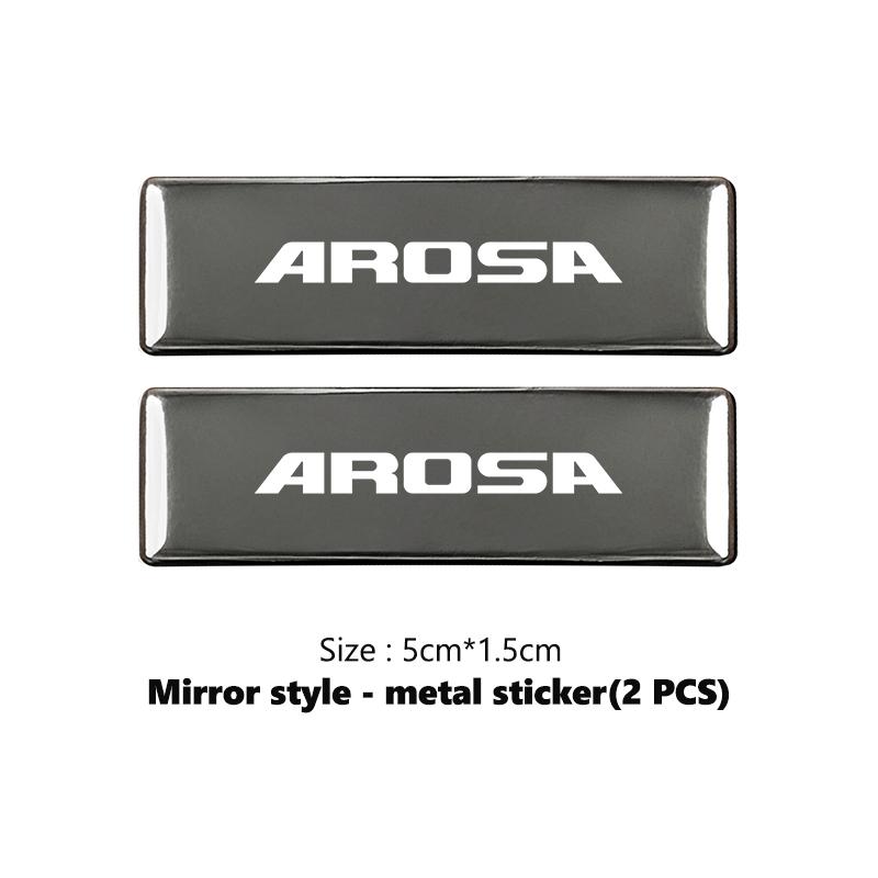 Auto Kofferraum Karosserie Aufkleber Aluminiumlegierung Emblem Auto Aufkleber Für Seat FR Altea Leon Ibiza Ateca Formentor Born E-Racer